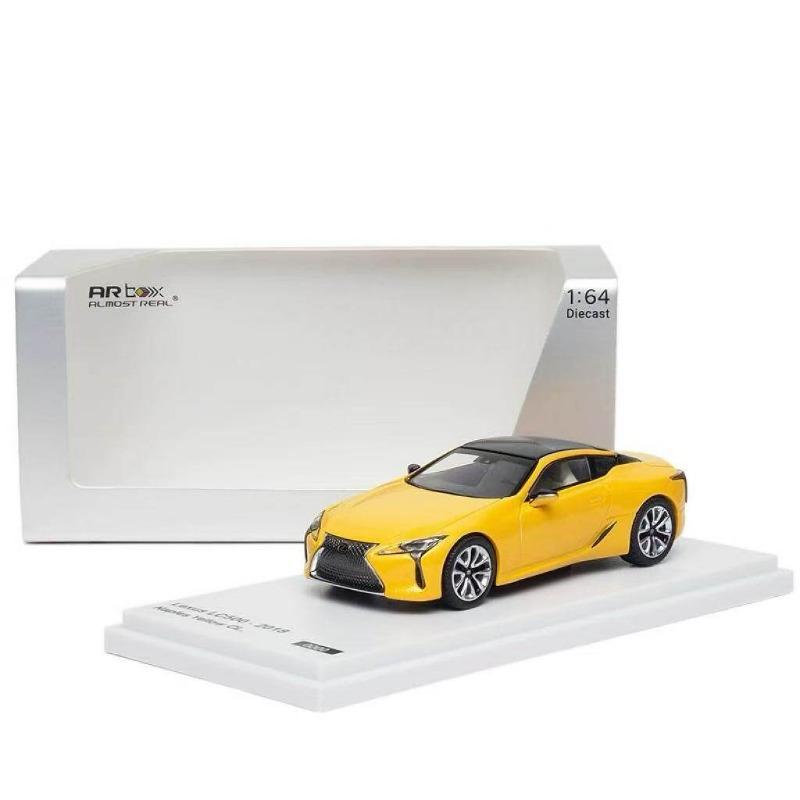 

AR Box 1: 64 Lexus LC500 2018 model alloy die-cast car model adult collectible high-end realistic static display item, boys toy