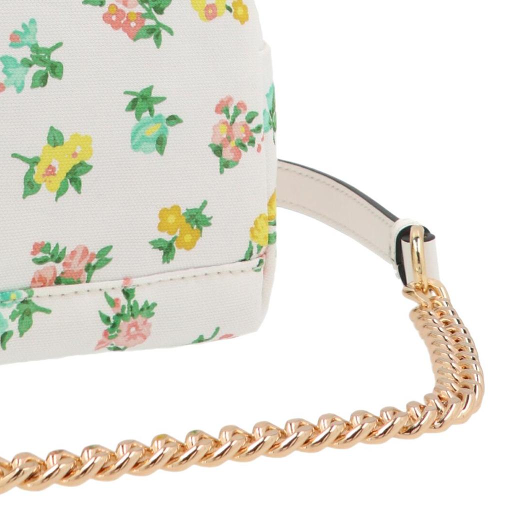 Moschino Letter Bear Print Gold Chain Shoulder Crossbody Bag Women bags White A74028221-1001