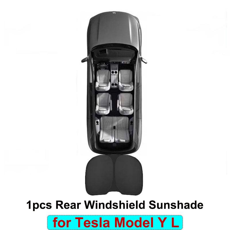 for Tesla Model YL 2026 2025 Sun Roof Shade Front Rear Window Sunshade Anti-UV Shading Cover Visor Protector Kids