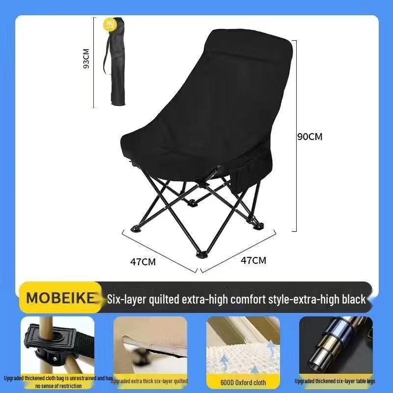 Portable Folding Picnic & Camping Table Chair Set for Outdoor & Night Market