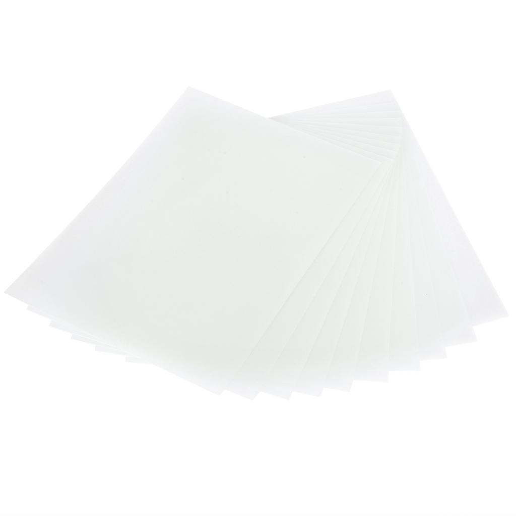 10Pcs Heat Shrink Sheet Kit Luminous Shrinkable Film DIY Art Paper for Pendant Decor