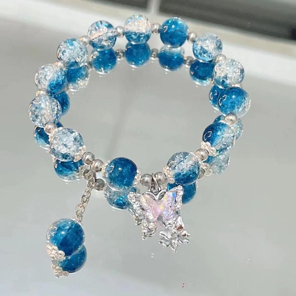 Sweet Style Woman Bracelet Personalized Charm Garden Beads Resin Material Bracelet Birthday Party Gift Exquisite Accessories