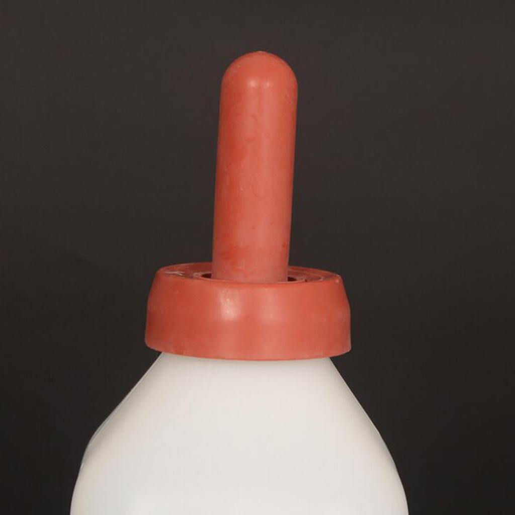 Calf Feeding Bottle Plastic Thickened Milk Feeder with Control Valve for Weaning Cattle Goat Lamb Livestock