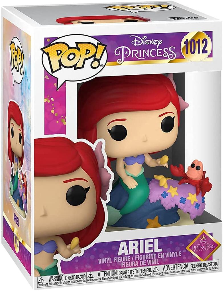 POP Disney Ultimate Princess The Little Mermaid Ariel Funko Vinyl Figure (Includes Compatible Box Protector Case)