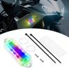Motorcycle Signal Lamp Solar Flashing Light Wireless LED Strobe Light