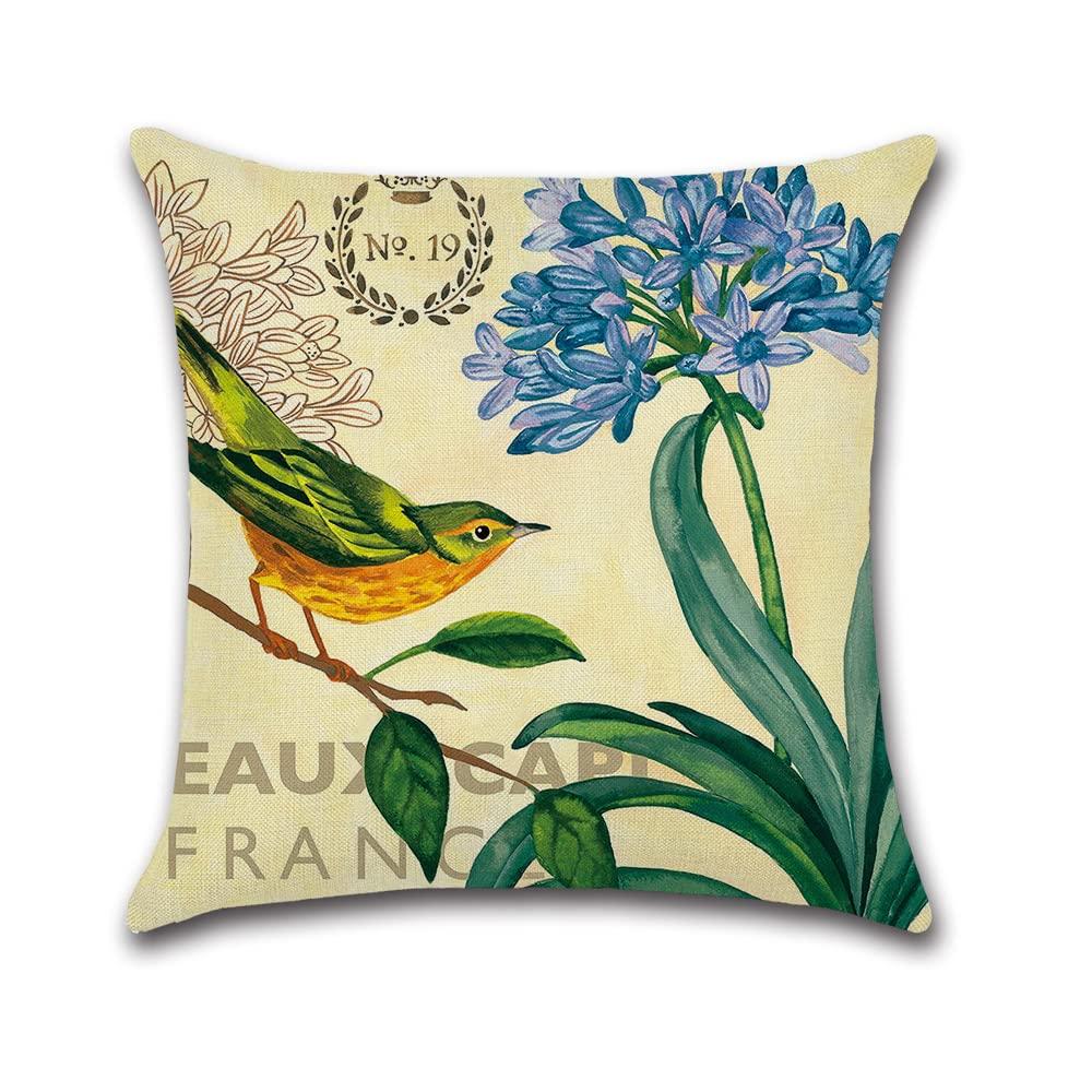 YunJeude Cushion 45cm x Set of Nordic Geometric Different Zipper Home Car All Interior Covers, 45cm, 4, Patterns, Patterns, Linen, Cute, Stylish,