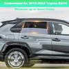 Car Window Shades For -2024 RAV4 Accessories - Rear Side Window Shade For Baby, Breathable Mesh Car Privacy Window Covers, UV Protection And Heat