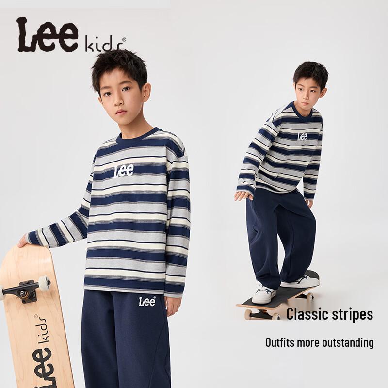 LeeKids Striped Long-Sleeve T-Shirt for Kids