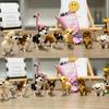 Mini Tiere Mikropartikel Bausteine Diamantsteine Kinderspielzeug Katze Hund Fisch Vögel Modelle Montage Spielzeug Geschenksets