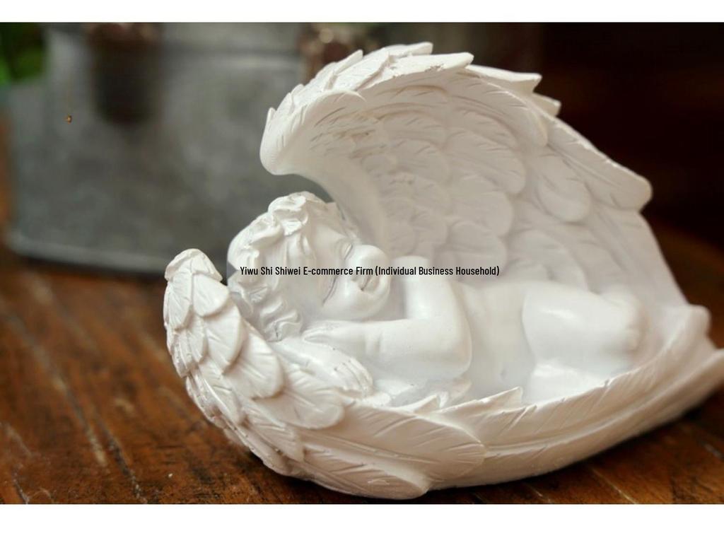 Europäische Klassische Engels Gartenkunst & Geschenk Dekoration