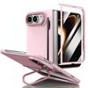 For iphone Duo 5G Case S Pen With Screen Glass Hinge Protection Cover For iphoneDuo Metal Lens Bracket Stand Holder Cover