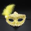Women Lace Feather Mask Cosplay Masquerade Carnival Party Props Ladies Half Face Cover Sexy Costumes Playing Masques For Girls
