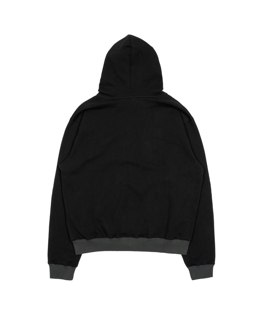 The Coldest Moment Tcm Line Hooded Zip-Up (Black)