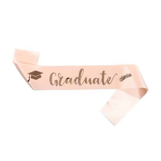 Graduation Sash Class of 2026 Grad Honor Sash I Graduated Satin Sash for Congrats Graduates Party Supplies