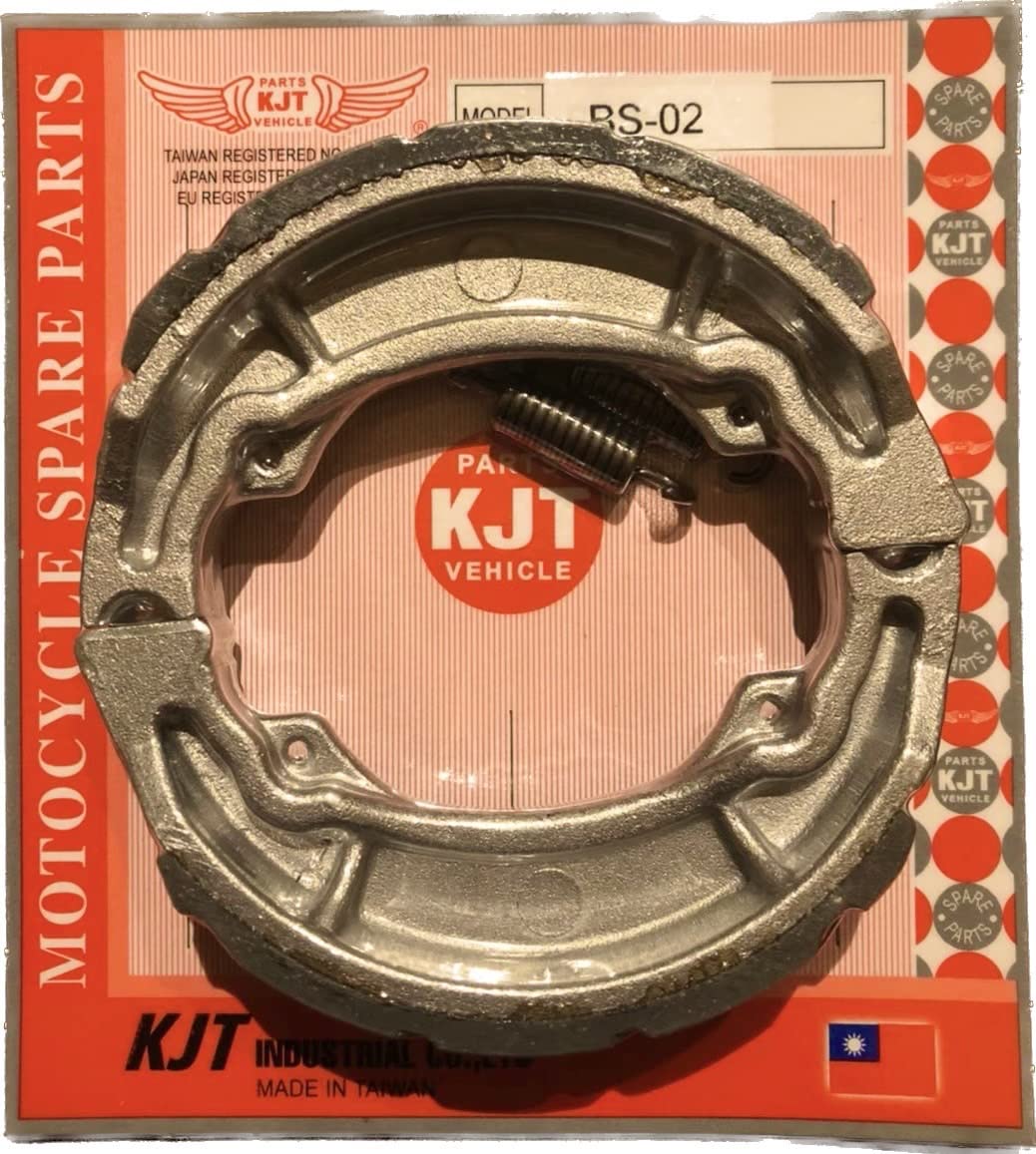 

KJT Genuine Replacement Brake Shoe, Slit Processed, Suzuki Address V125, Let s Address 50, ZZ