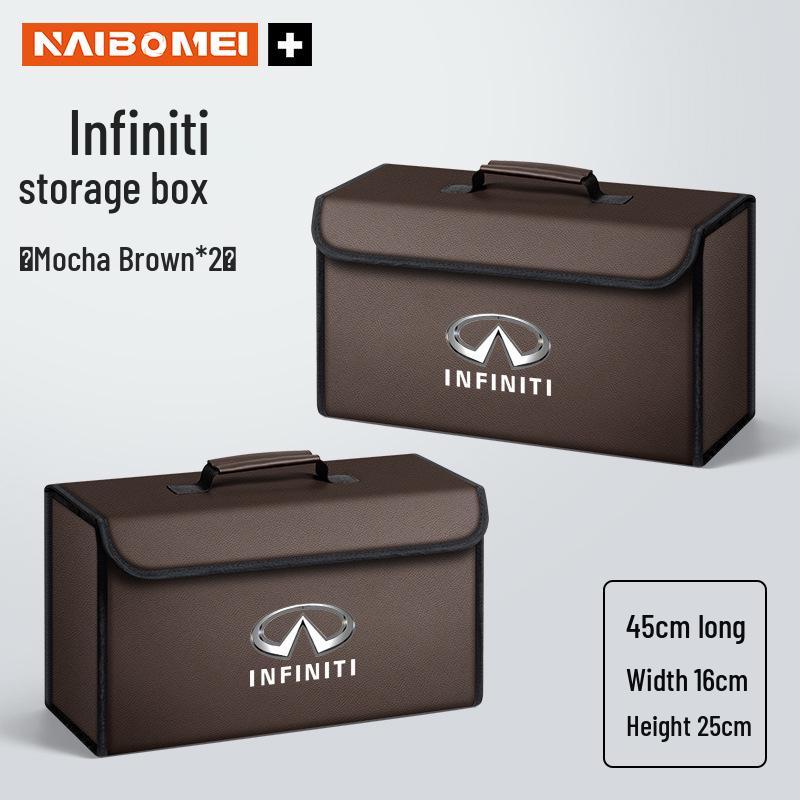 Fits Infiniti Q5L, Q30, QX50, QX55, QX60 Car Trunk Storage Box