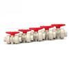 WF 20-63mm PPH True Union Ball Valve For Hot/Cold Water Industrial Grade DIN Standard Non-Toxic for Plumbing Systems