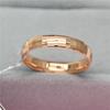 Russia 585 Purple Gold Ring Mosaic Pattern Stylish And Exquisite Open Rose Gold-Plated Ring