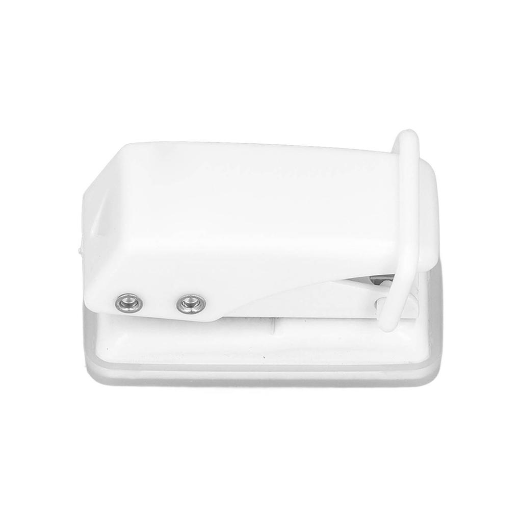 Perfurador de Furos Branco   Perfurador Manual de Furo Único Portátil para Scrapbooks Cartões de Papel Artesanato Papelaria