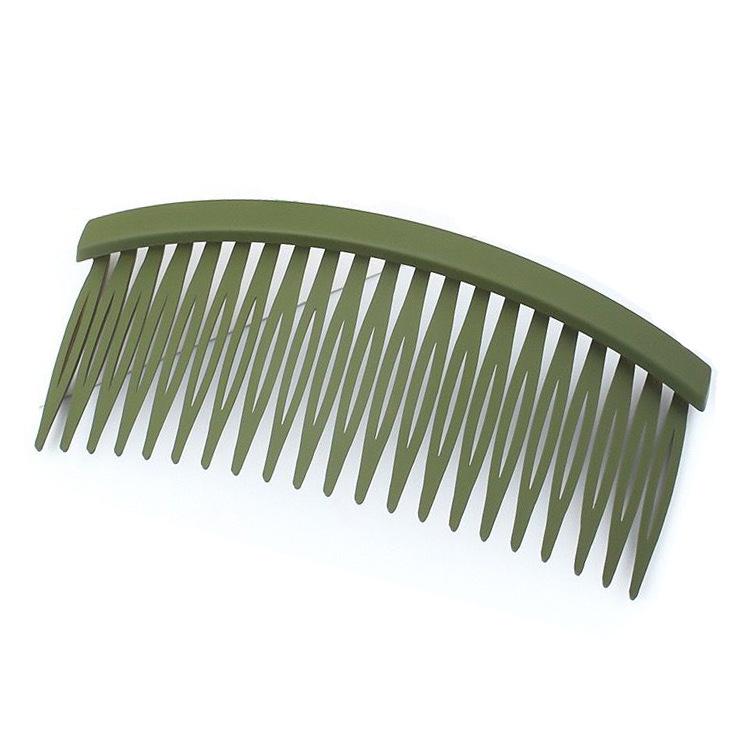 Women's Large Matte Hair Clip for Frizzy Hair - Comb & Hairpin Headwear