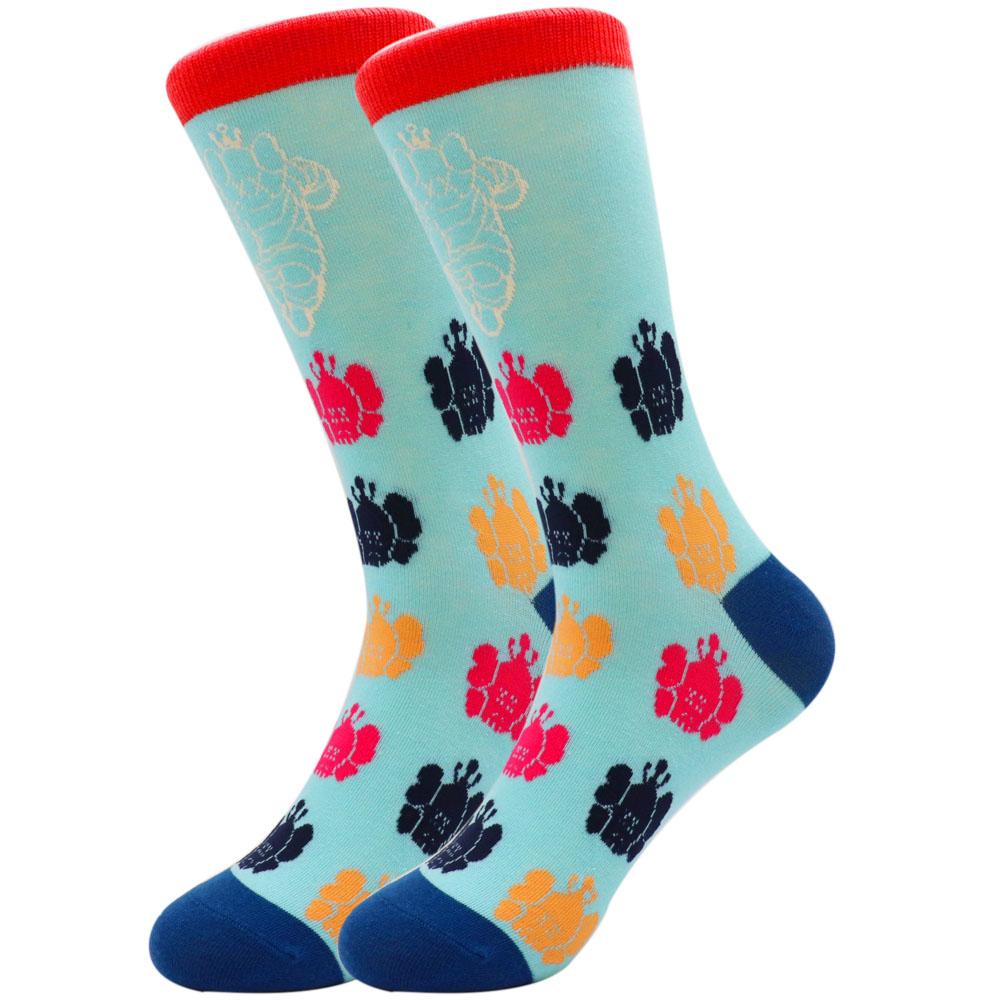 High Quality Custom Calcetines Socken Comic Character Cotton Funky Funny Cartoon Women Socks
