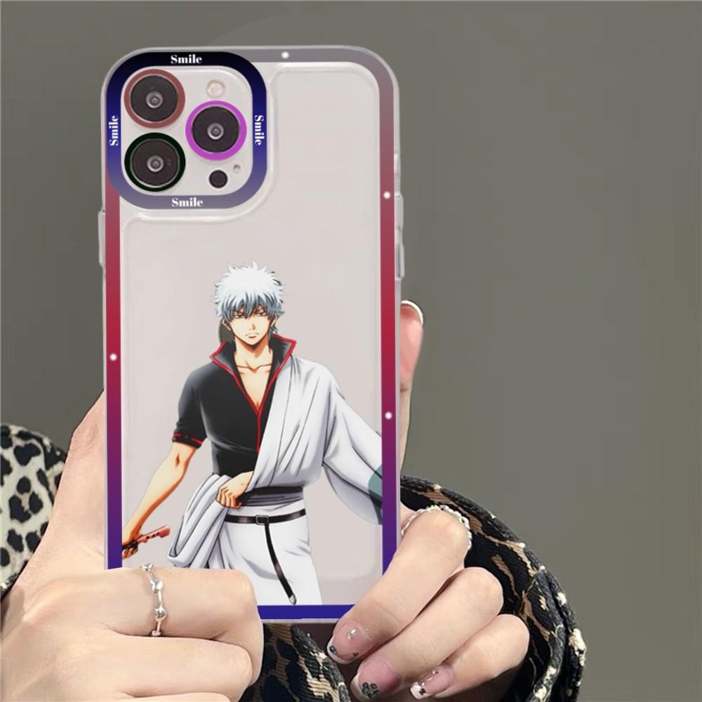 

Чехол для телефона Gin Tama для Samsung S 20 21 22 23 lite plus ультра прозрачный чехол для мобильного телефона Funda Samsung S20