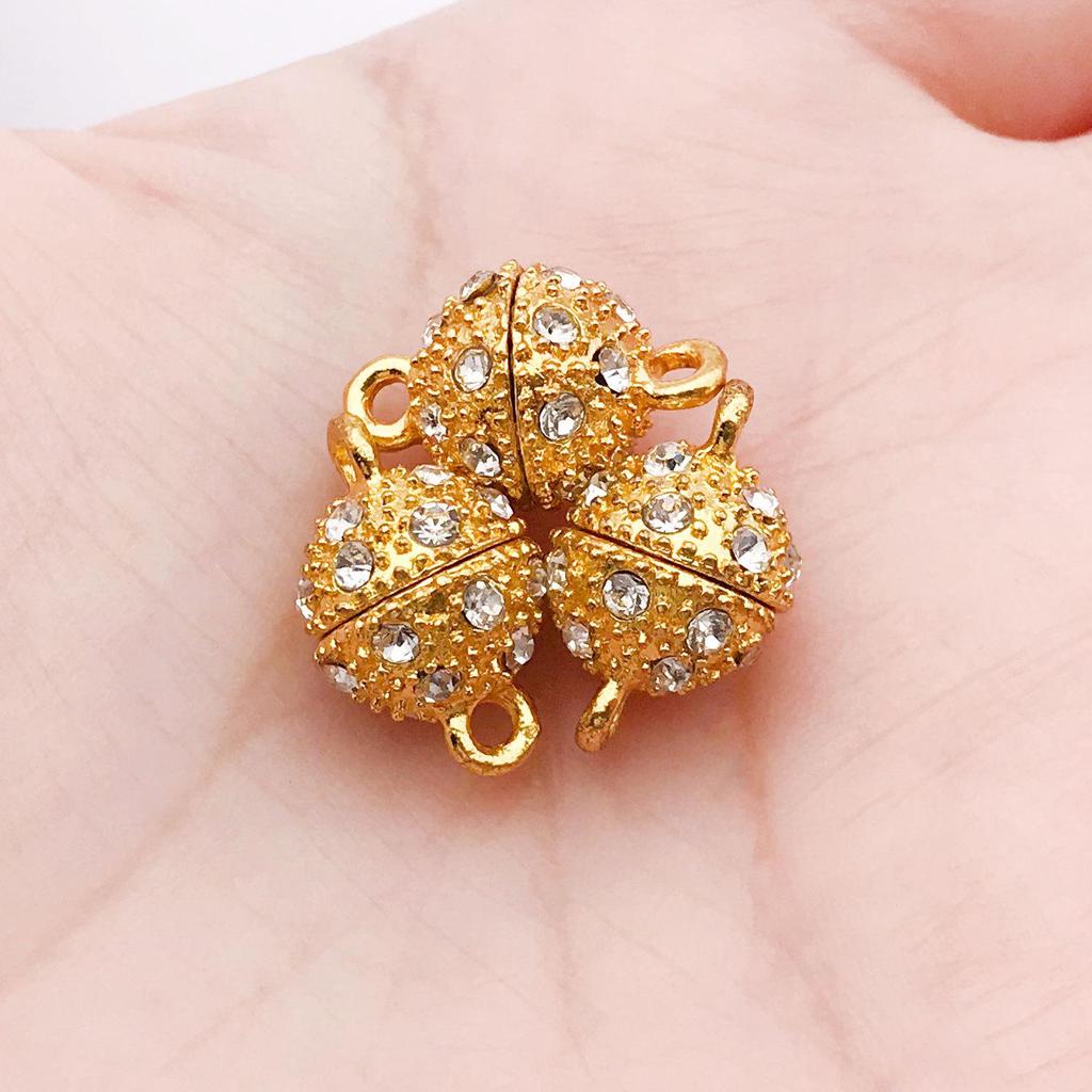 Magnetic Clasps Set: Heart, Cylinder, Sphere - 20 Styles for DIY Jewelry