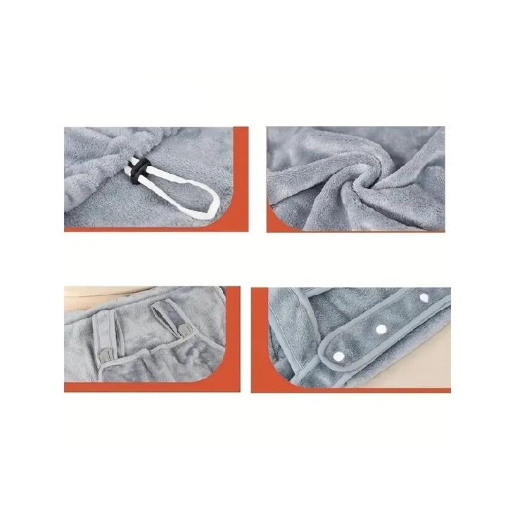Cozy Pet Carrier Apron For Small Cats And Dogs - Perfect For Outdoor Winter Travel - Features Hanging Chest Bag And Cat Sleeping