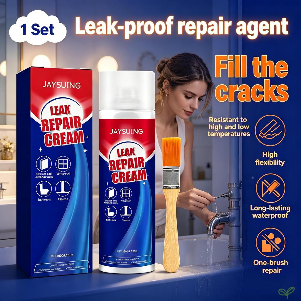 Leak Repair Agent Bathroom Pipe Wall High Temperature Resistant Waterproof Moisture Proof Crack Sealant