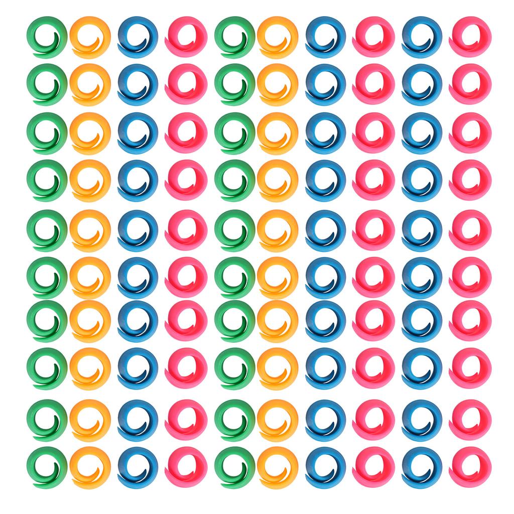 100Pcs Bobbin Holder Clip Thread Buddies Clamps Spool Organizer Sewing Craft Supplies