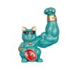 Kreative Glückskatze Dekorative Ornamente Muskelkatze Tierstatue Harz Tisch Kleine Ornamente Wohnzimmer Heimdekoration Modern