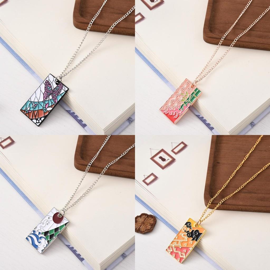 Kimetsu No Yaiba Necklace With Cartoon Character Pendant For Gift
