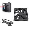 100mm PC PWM Case Fan 100mm Dual Ball Intelligent Temperature Control 1800RPM Low Noise 4PIN Computer Case Cooling Fan