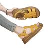 Römische Sandalen mit dicker Sohle Sommer 2025 neu erhöhend Mode Feenstil Rock weichsohlige Strandschuhe Damensandalen