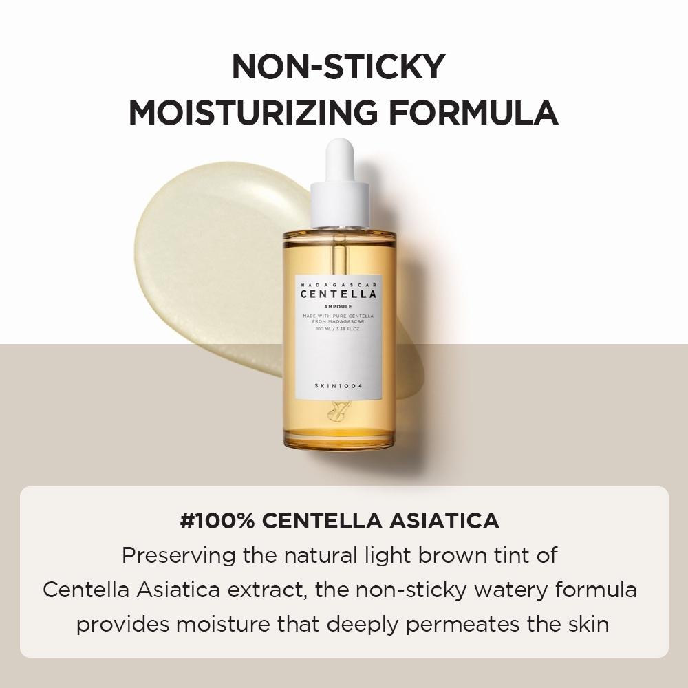 Skin1004 Fiala Centella del Madagascar 100ml Ripara i segni dell'acne sulla pelle e rafforza la barriera cutanea
