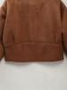 Spring/Summer 2025 European & American Women's Long Sleeve Double-Sided Pocket Jacket