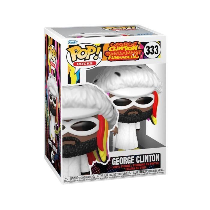 Figurine - funko - george clinton - mixte - adulte - 14 ans - intérieur - pop !