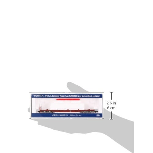 Tomytec N Gauge Koki 50000 without Container, Gray Bogie 2742 Railway Model Freight Car
