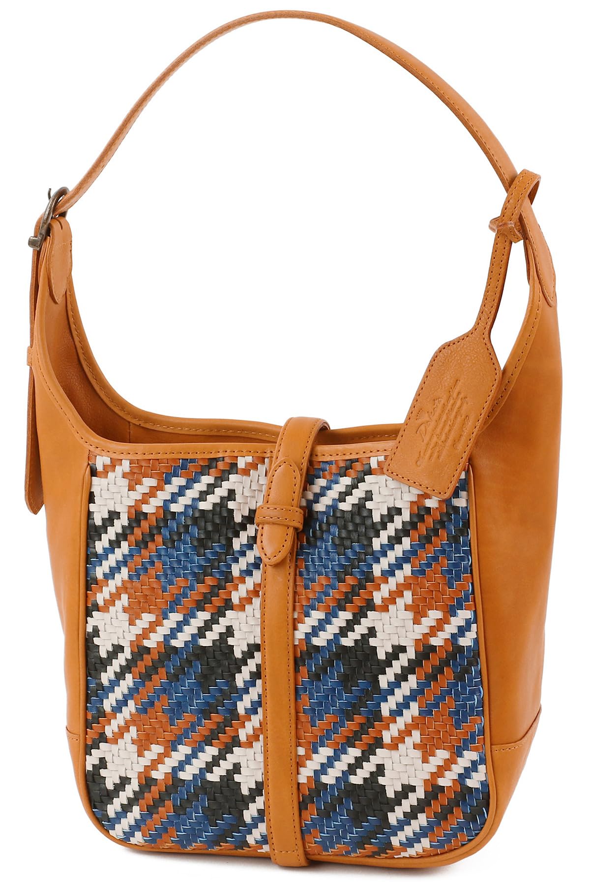 

One shoulder bag genuine leather brown combination [Dakota] DA-1034650-74