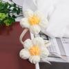 Curtain Tiebacks Decorative Curtain Holdbacks Retro Flower Curtain Buckles Clips Drapery Holdbacks Office Home Decors