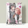 Anime W-Whisper Me a Love Song Überwurf Leicht 240g Flanell Decke Weich Hautfreundlich für Sommerkühlung