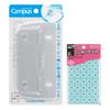 KOKUYO Campus Binder Portable Punch Vinyl Patch Set 2-Hole (Gray) + AMPN-C2M-SP