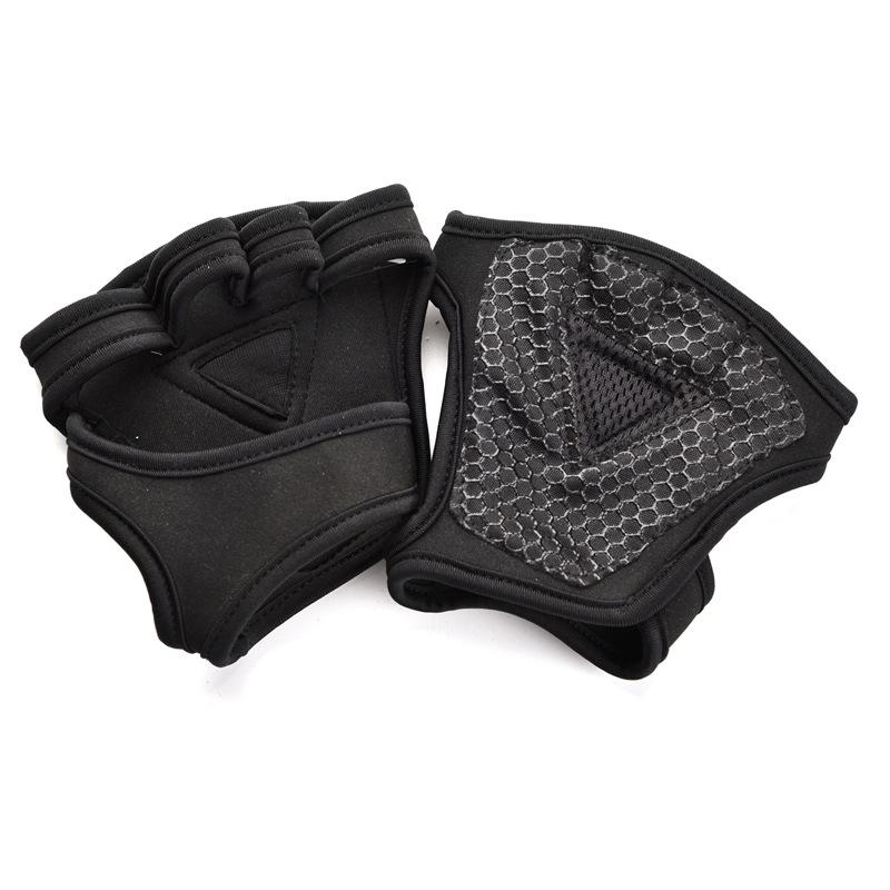 Fitnessové pánské a dámské rukavice Činka Vzpírání Cvičení Sporty Protiskluzové Odolné proti opotřebení Trénink Mrtvý tah Tyč Ochrana zápěstí Rukavice