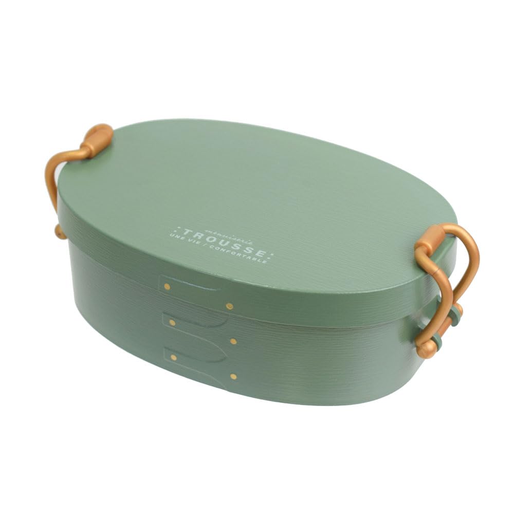 

Sabu Truce Wood Grain Tight Lunch 1 Tier Green 640mL 388026 Capacity