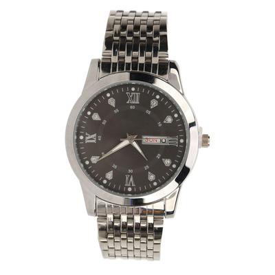 Watch for Men Quartz Day Date Waterproof Casual Luxury Luminous Fashion Dress Watch with Alloy