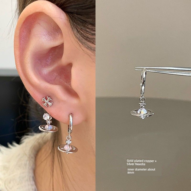 

Магазин Ringring Титановая сталь Сатурн Серьги-пусеты Серьга-подкова Серьги-гвоздики Серьги-подвески Серьги Женские Мужские Подвески Серьга-кольцо Iceberg White cubic star ear ring 1