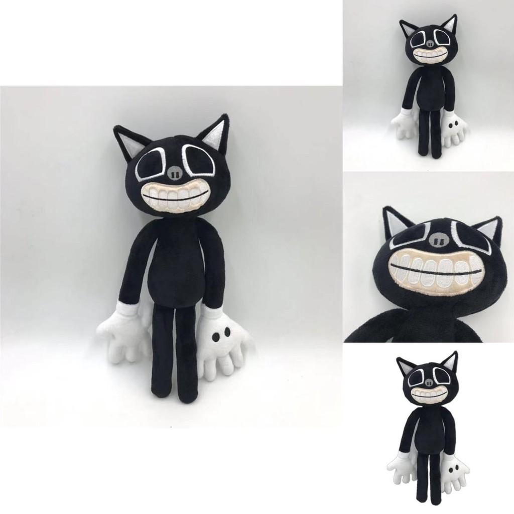 Siren Head Series Black Cat Plush Toy Soft Stuffed Doll Perfect For Horror Fans