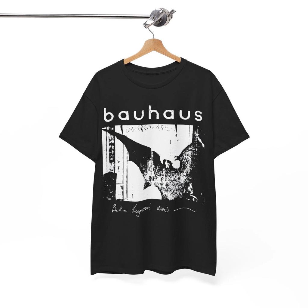 Bauhaus Band Logo Vintage Design Tee Band Black T shirt Size L