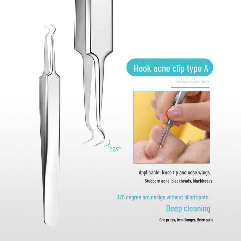 

Инструмент для удаления черных точек из нержавеющей стали: Набор игл и пинцетов для удаления угрей