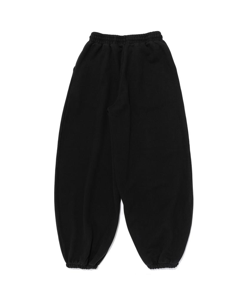 CARGOBROS FOR WOMAN Light Pintuck Balloon Jogger Pants (Black)